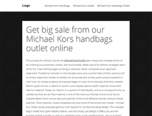 Tablet Screenshot of mkbagssaless.iscookin.com